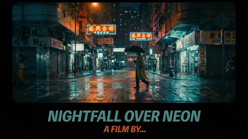 白桃少女原创影视视频：霓虹灯下的城市故事